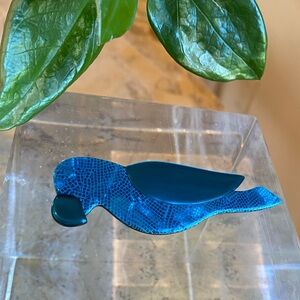 Blue Mosaic Fish Ornament